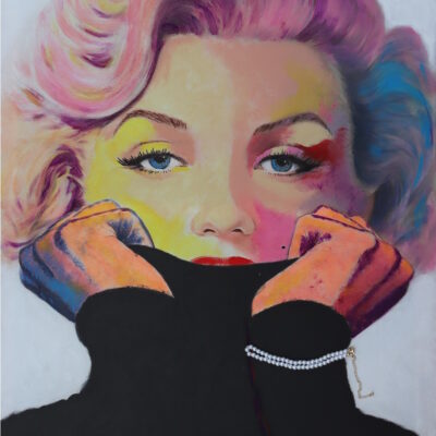 Barevná smyslnost: portrét Marilyn Monroe