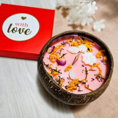 🥥 Tropická svíčka v kokosu – vůně na míru ✨I jako originální dárek, který má vůni i duši